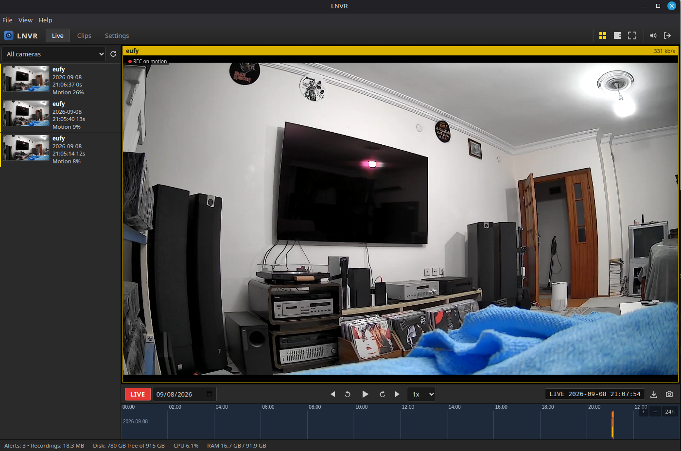 LNVR screenshot